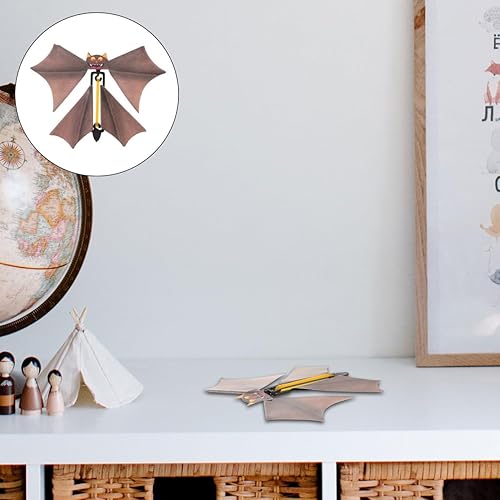 Miniatura 2 de Gadpiparty 10 piezas de murciélago volador transformación de mano mariposa murciélago volador murciélago volador murciélago de plástico divertido