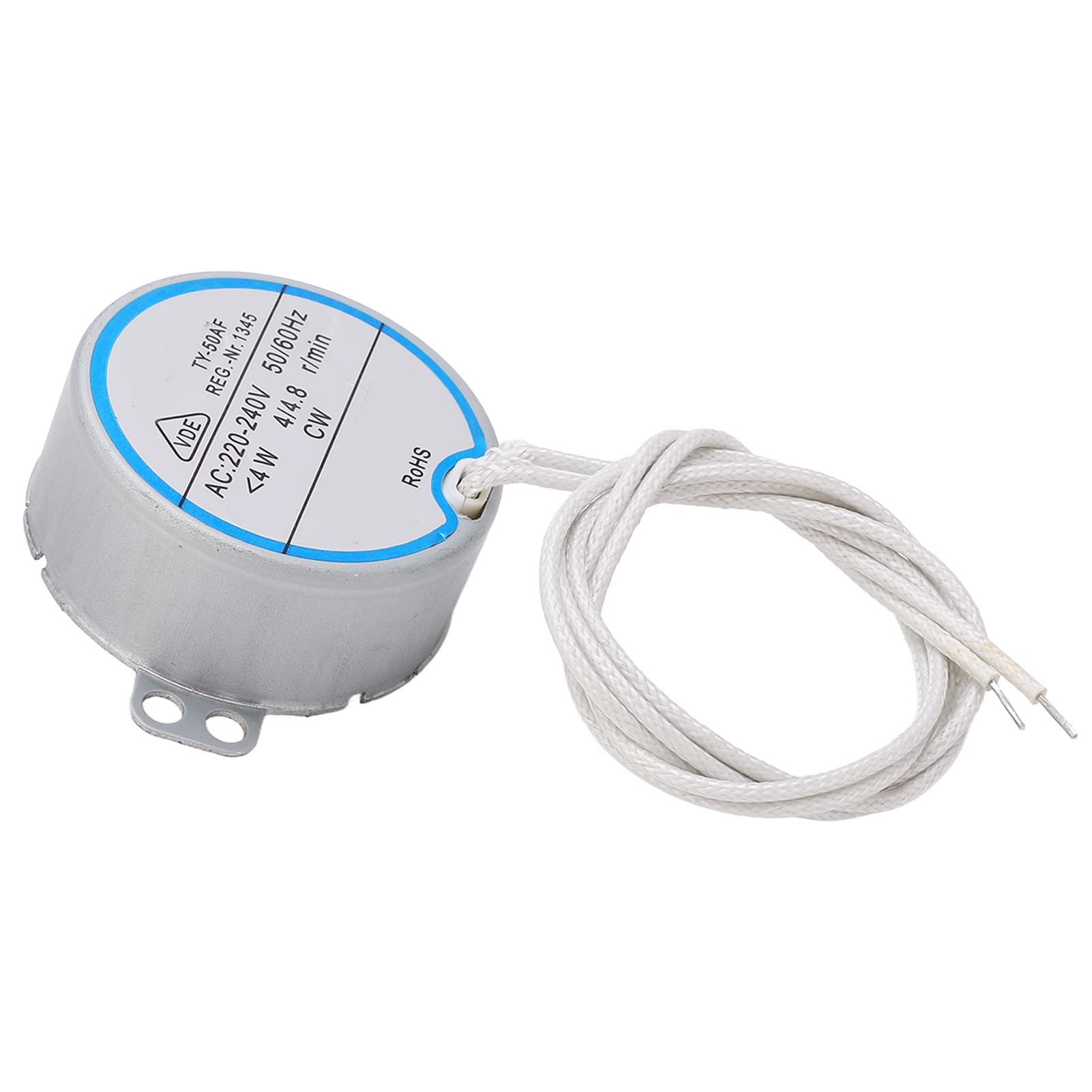 Moteur Synchrone, AC 220‑240V 2,5R TY 50AF avec Vitesse Réglable Moteur de Platine Synchrone CW Motor électrique Undirectionnel pour Divers Appareils électroménagers