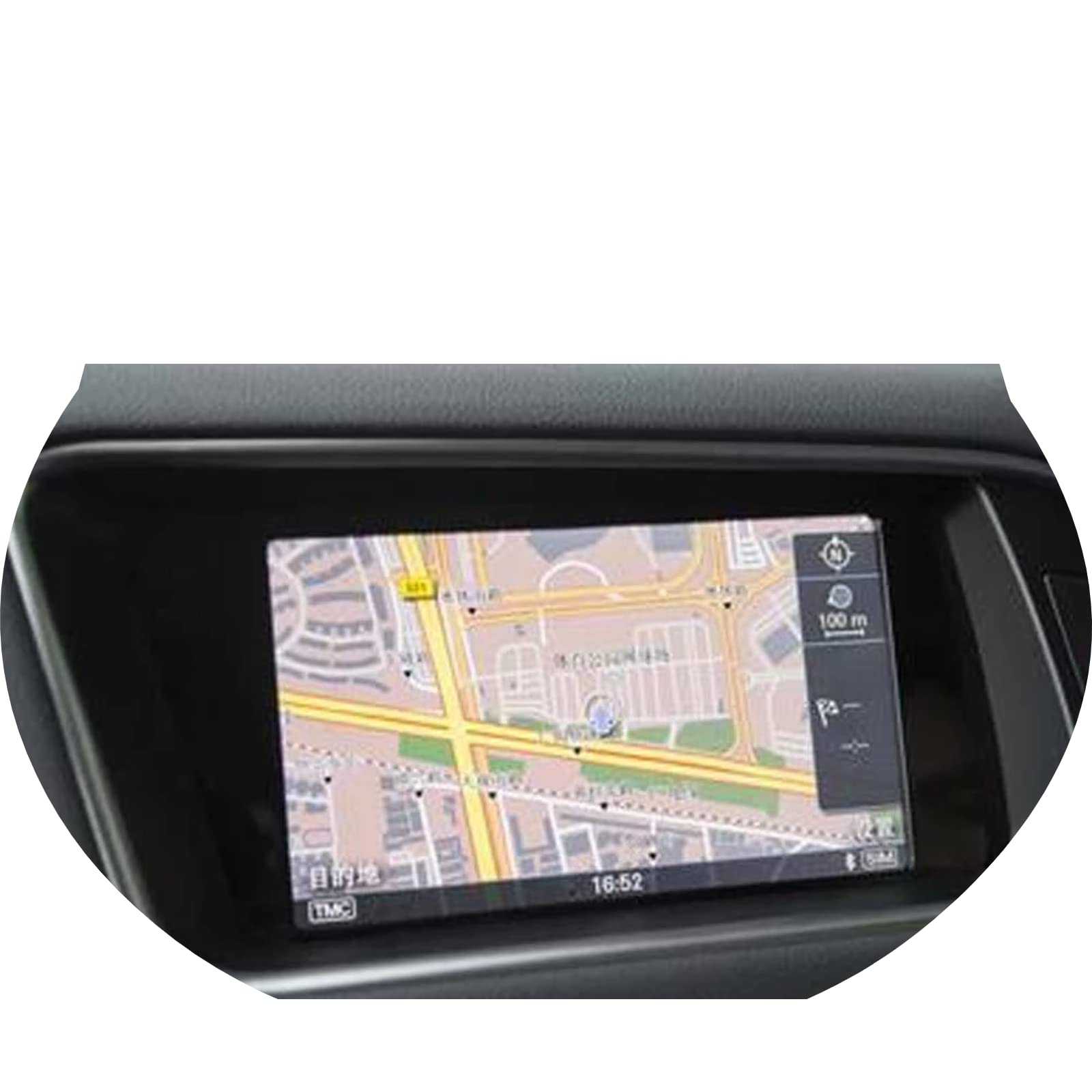 Verre trempé de voiture pour Audi A4 B8 A5 7 pouces