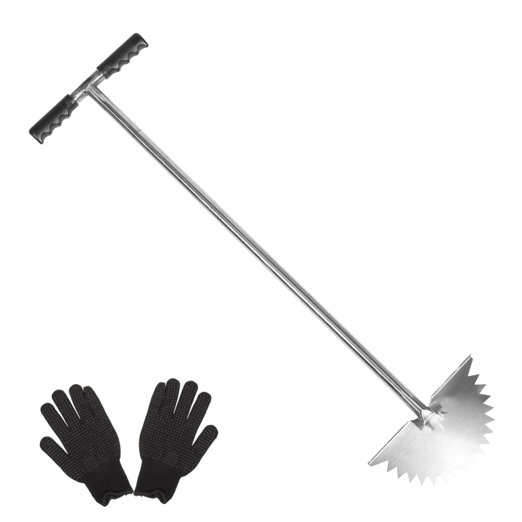 POPETPOP 1pcs Grass Edger Tool for Lawn Edging Half-Moon Design for Quick Trimming of Sidewalks and Gardens User-Friendly Manual Trimmer for Landscaping and Maintenance