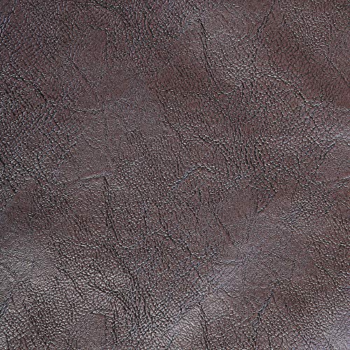 Image of SAE Rexine /Faux Leather /Artificial Leather Solid Half Meter For Crafts /Sofas /Chairs /Auto Seat Covers (Dark Brown)