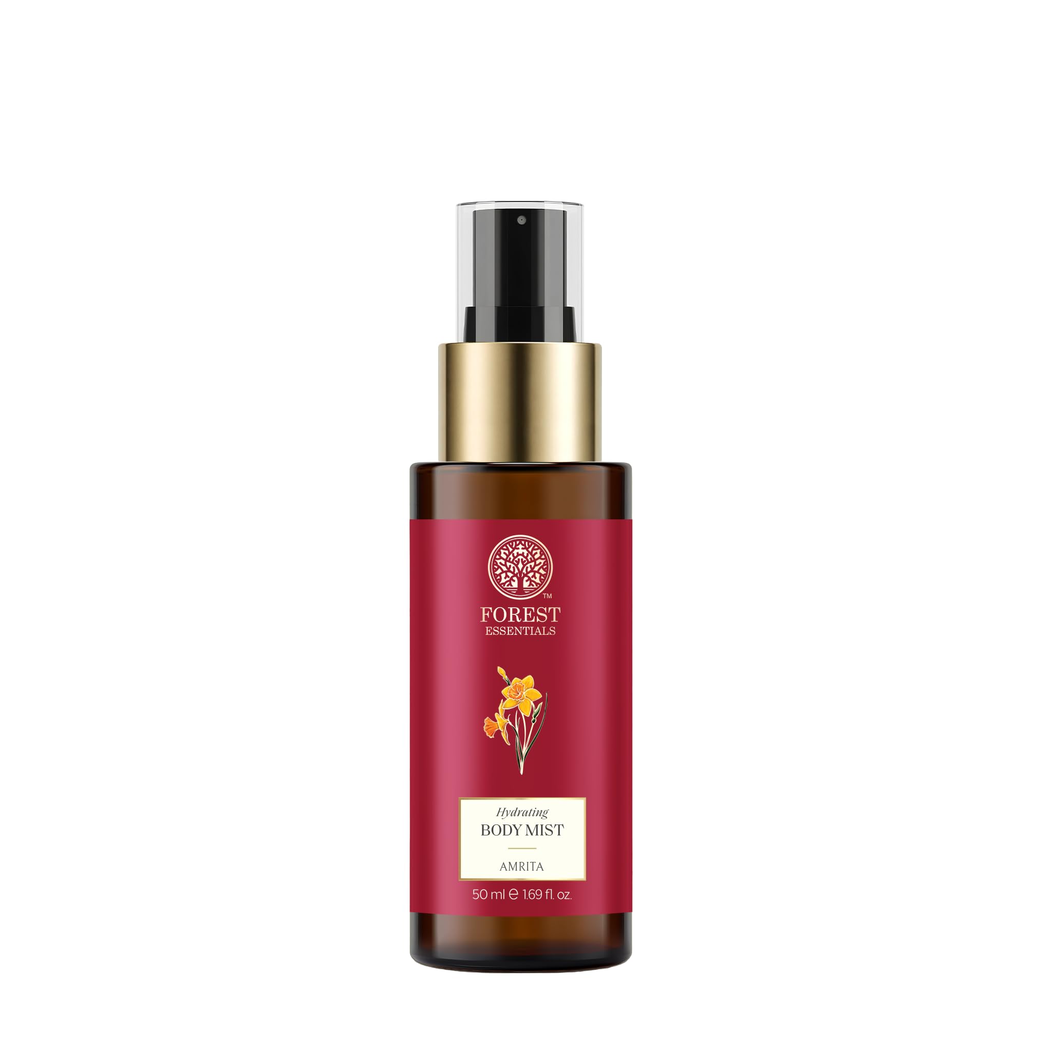 Forest Essentials Travel Size Body Mist Nargis 50ml (Body Spray)-picture-21