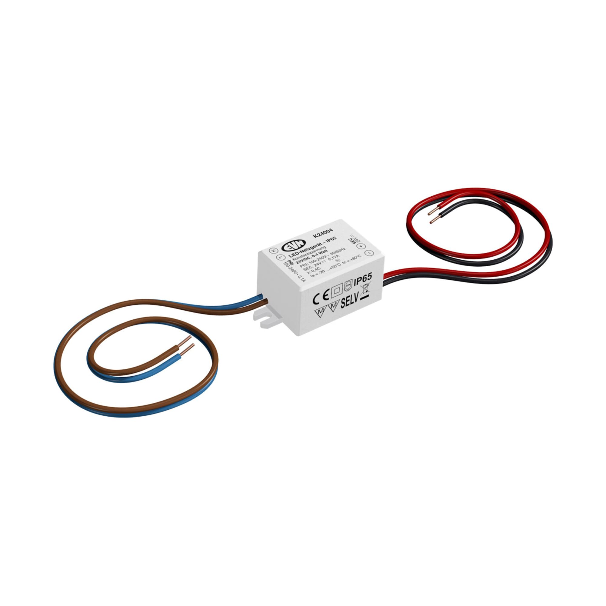 Transformateur LED 24V EVN K24004 tension constante sans scintillement