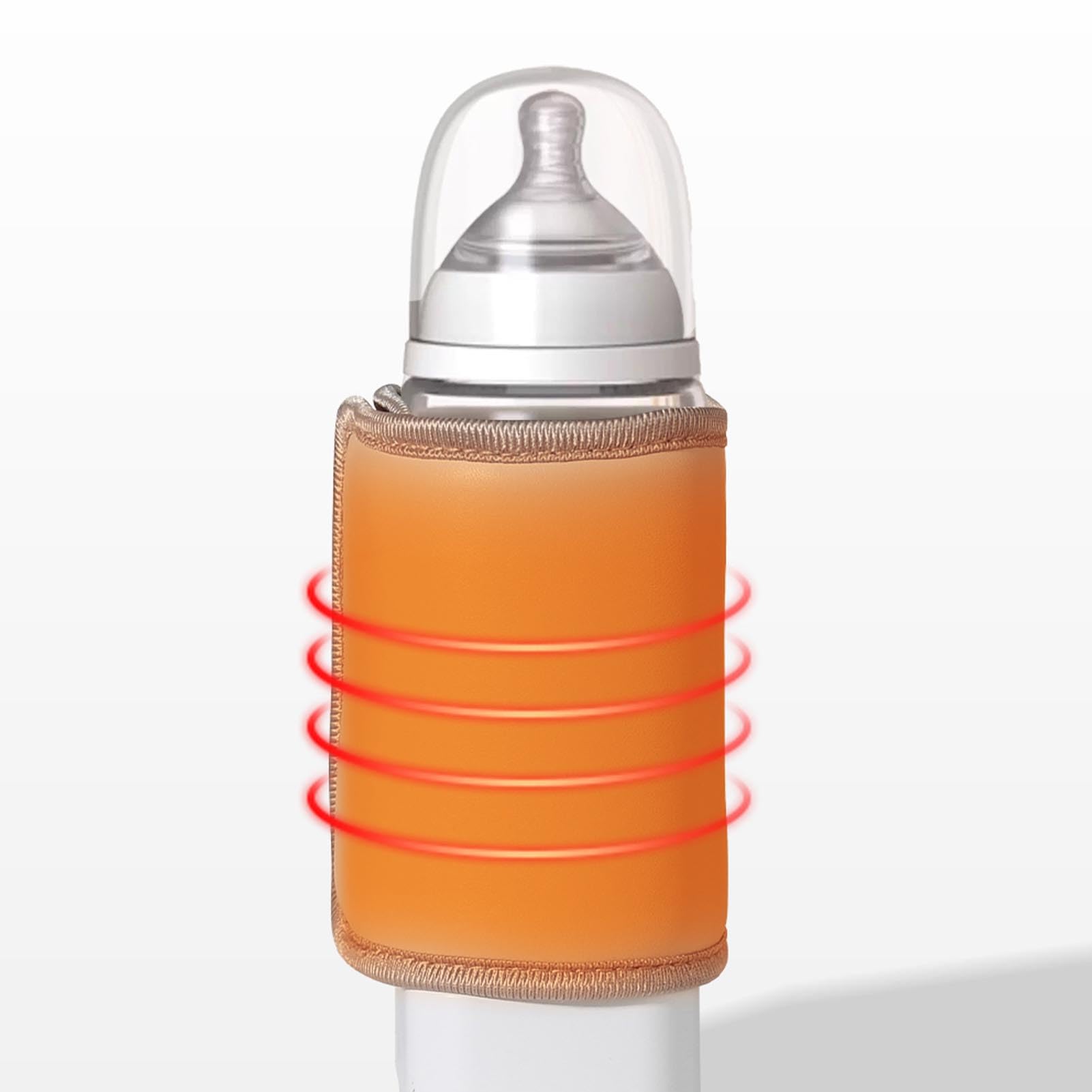 Akozon Calentador de Biberones con Batería de 9000mAh