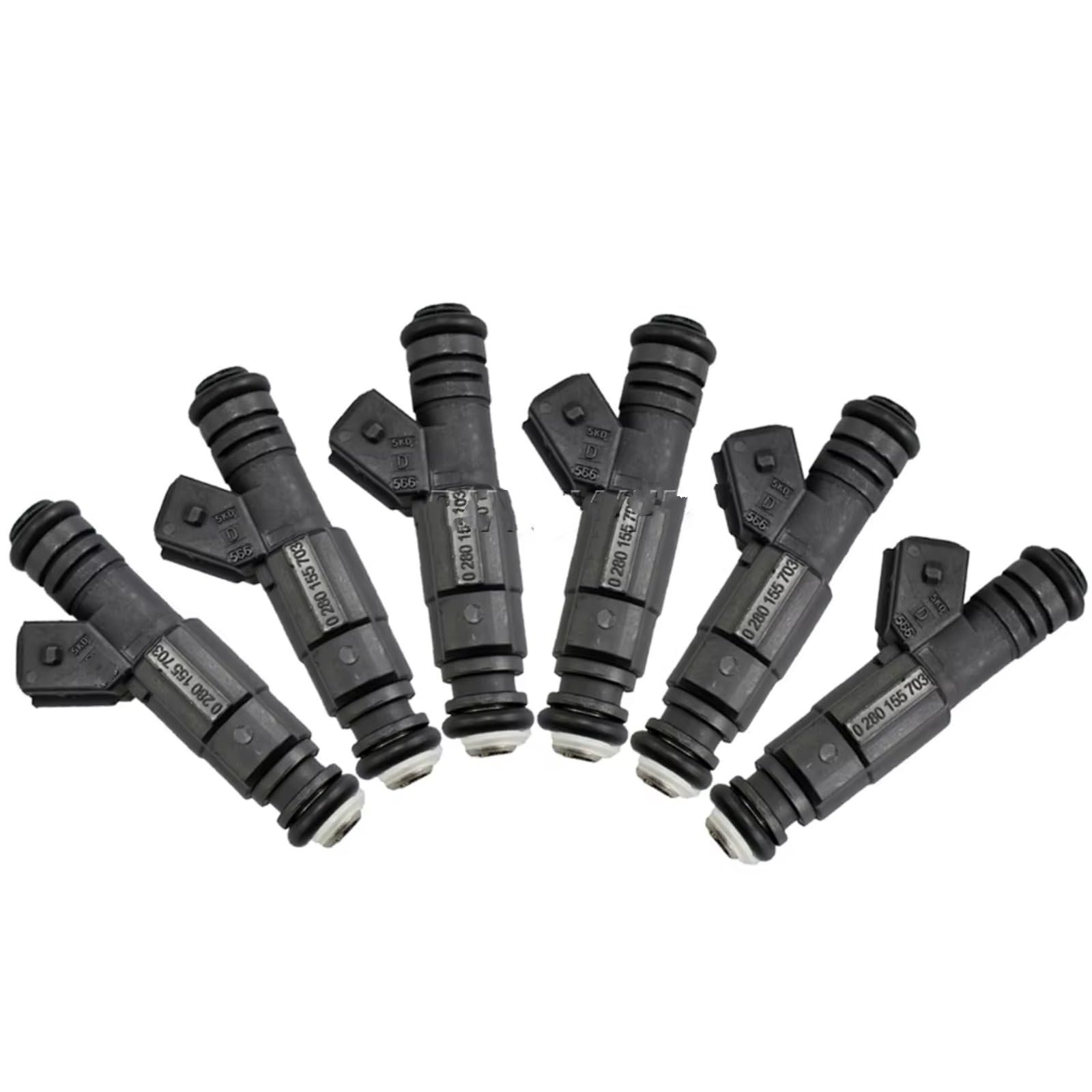 for Dodge for Neon 2.0 16V 0280155703 53030778 53030343 33007127 Flow Matched Fuel Injectors Set Fuel Injector
