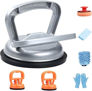 Aluminum Dent Puller, 7 Pack Strong Dent Removal Tool, Car Dent Puller Kit for Car Suction, Dent Repair Kit for Cars Body, Glass, Screen, Moving Objects