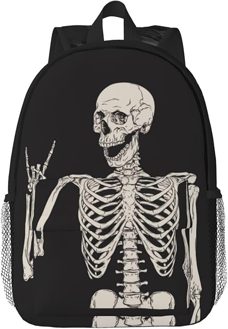 Halloween Skeleton Funny Skull Backpack For Teenage Girls And Boys Cute Kids Backpacks Children School Bag