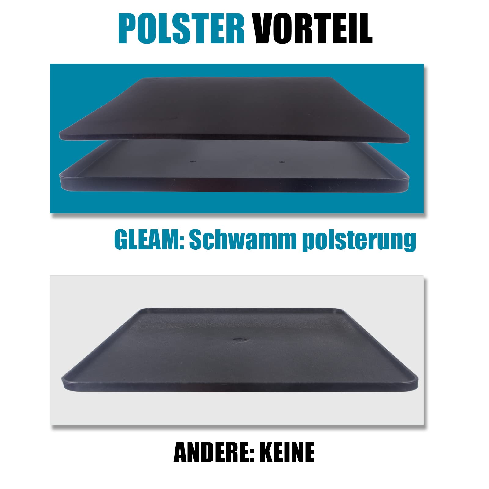 GLEAM Beamer Ständer Multifunktionaler Beamer Stativ Universal Kamera Bodenständer für Laptop Ständer Tragbarer Verstellbare Höhe von 61 cm bis 101 cm mit Platte