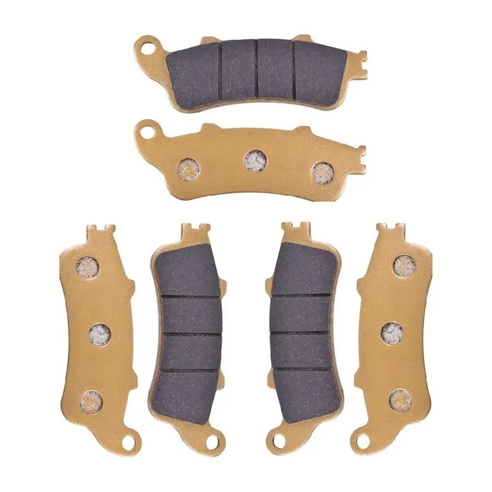 Piezas Pastillas De Freno Delanteras Traseras Para ST 1300 ST1300 Pan European 2002-2007 GL 1800 GL1800 Para Goldwing 2006-2013 Pastillas Freno Scooter(Delantero Trasero)