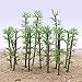 NUOLUX 100pcs Model Bamboo Trees, Miniature Trees, for Home Decoration, Landform Diorama Project, Model Train Railways Architecture Landscape1