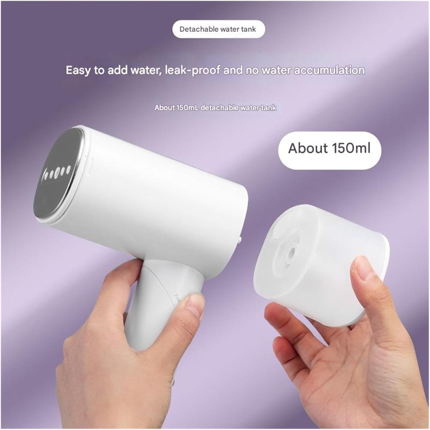 Travel Steamer for Clothes, 1000W Handheld Garment Steamer Foldable Mini Steam Iron for Clothes Portable for Travel and Home Use,Portable Steam Iron