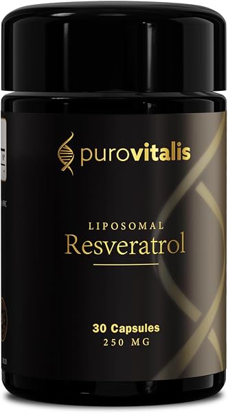 Purovitalis Resveratrol Liposomal 240 mg Antioxidante