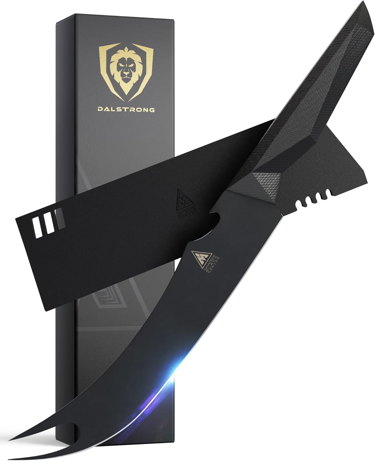 DALSTRONG BBQ Pitmaster Slicing Knife 9" Shadow Black Series
