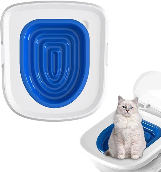 Cat Toilet Training Kit, Cat Potty Training Toilet Litter Box Kitten