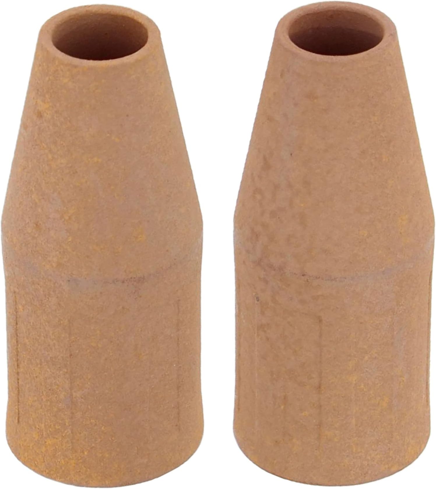 Walter Welding Nozzle 2pc Set - 3/8in Diameter Pre-Coated Ceramic E-Weld Nozzles Lincoln Style 100L and 175L Capability