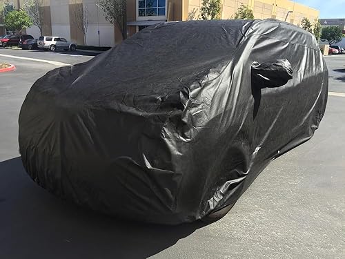 Miniatura 2 de Custom Fit 2004-2019 Toyota Sienna Mini Van Car Cover Minivan Negro
