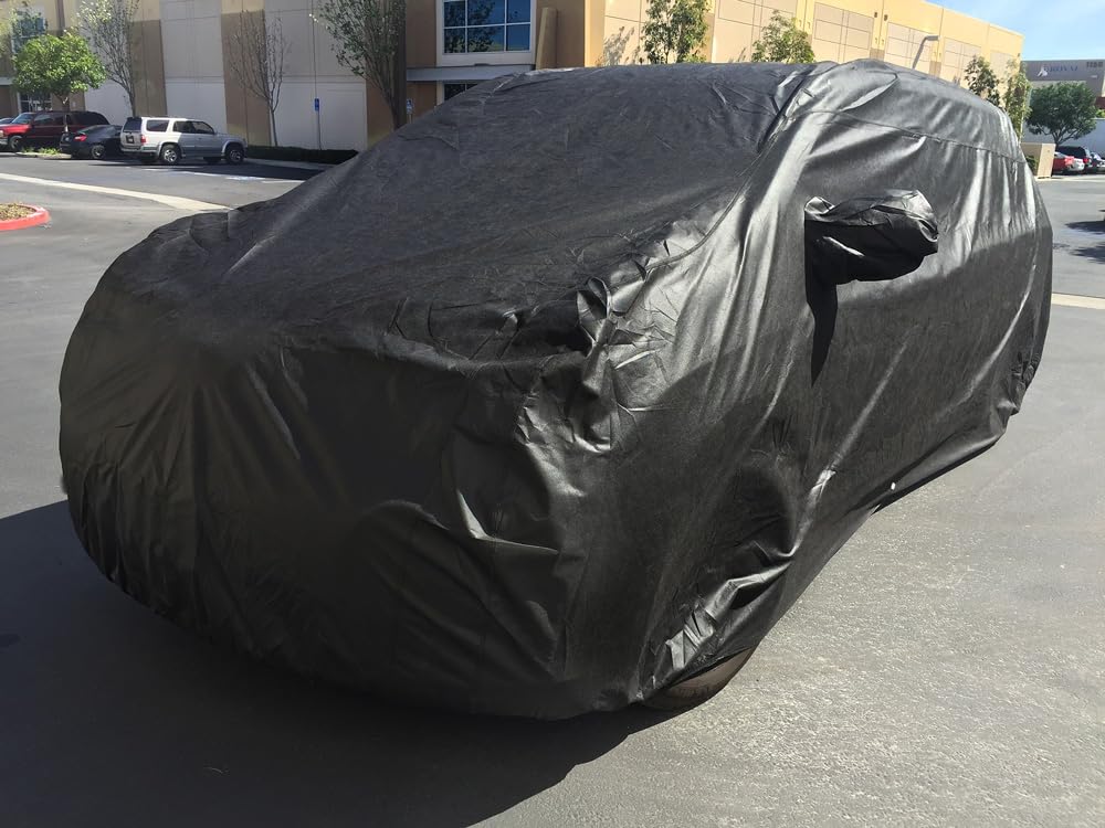 Xtrashield Custom Fit 2004-2019 Toyota Sienna Mini Van Car Cover Minivan Black