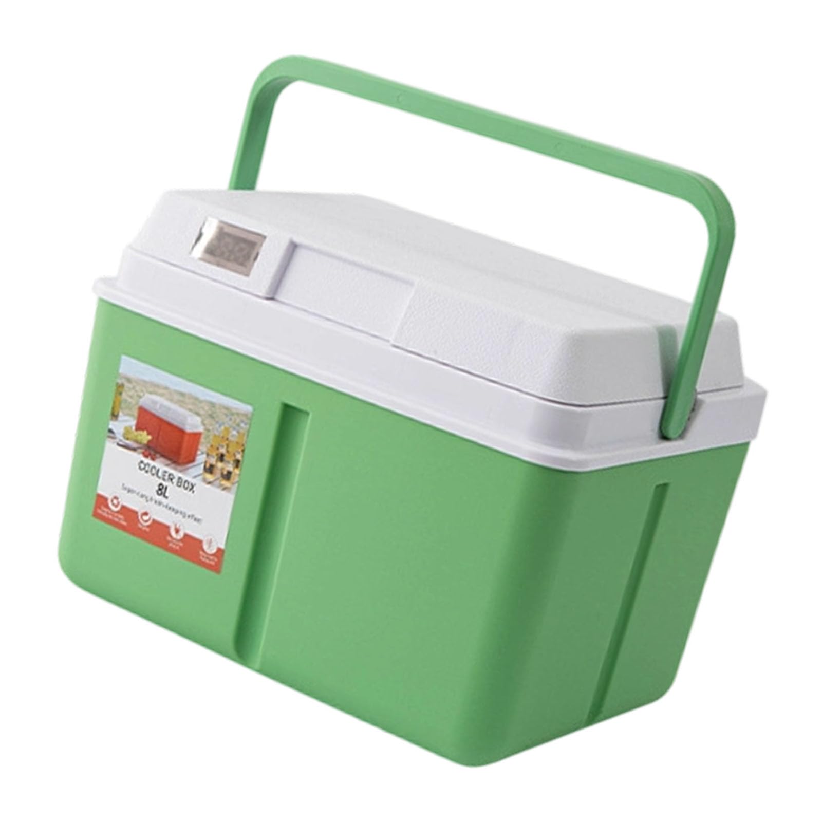 Borsa refrigerante con scomparto isolato, display della temperatura, custodia isolata, perfetta per picnic, escursionismo, borsa refrigerante all'aperto
