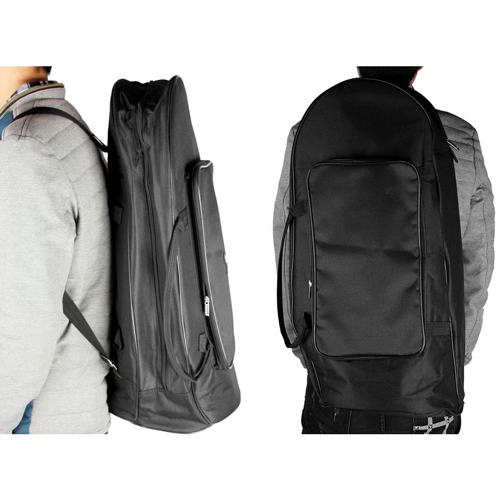 VGEBY Sac de Transport en Euphonium en Tissu Abrasif de qualité Supérieure, Conception Ergonomique avec Sangles en Tissu maillé, Fixation Intérieure Améliorée, Stockage de Grande