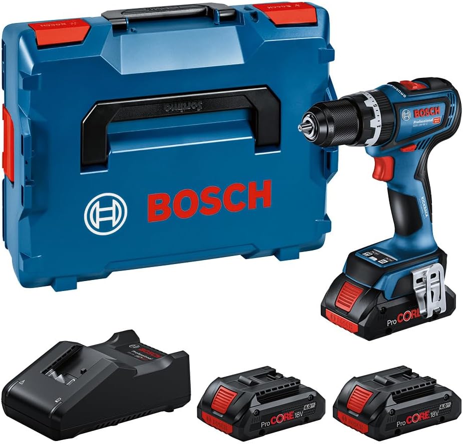 Bosch Professional 18V System Cordless Impact Drill GSB 18V90 C (2,100