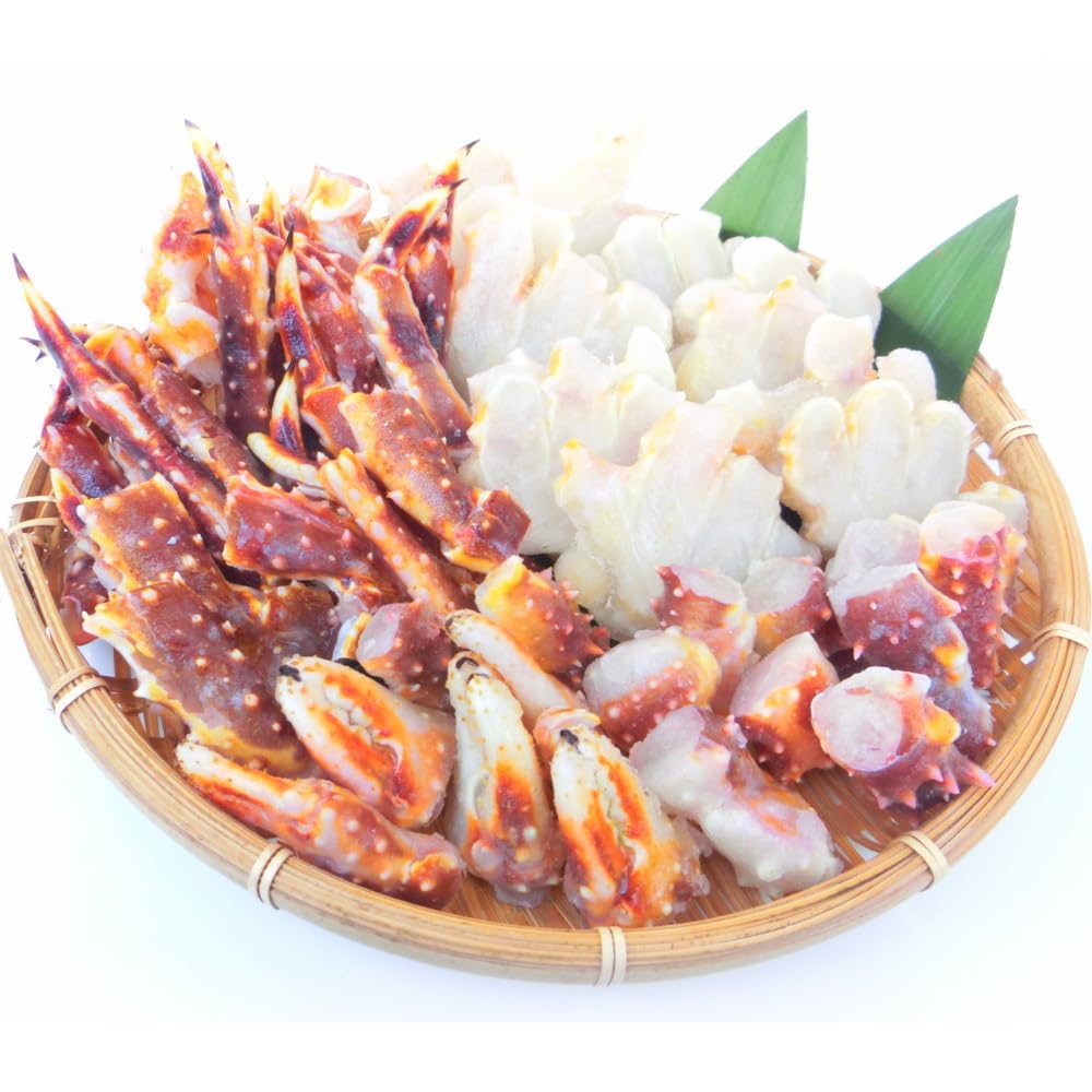 Amazon | 生タラバガニ 訳あり 北海道産 カットたらば蟹 1kg