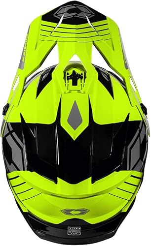 Vista 15 de Castle X CX200 - Casco Moto (negro mate, mediano)