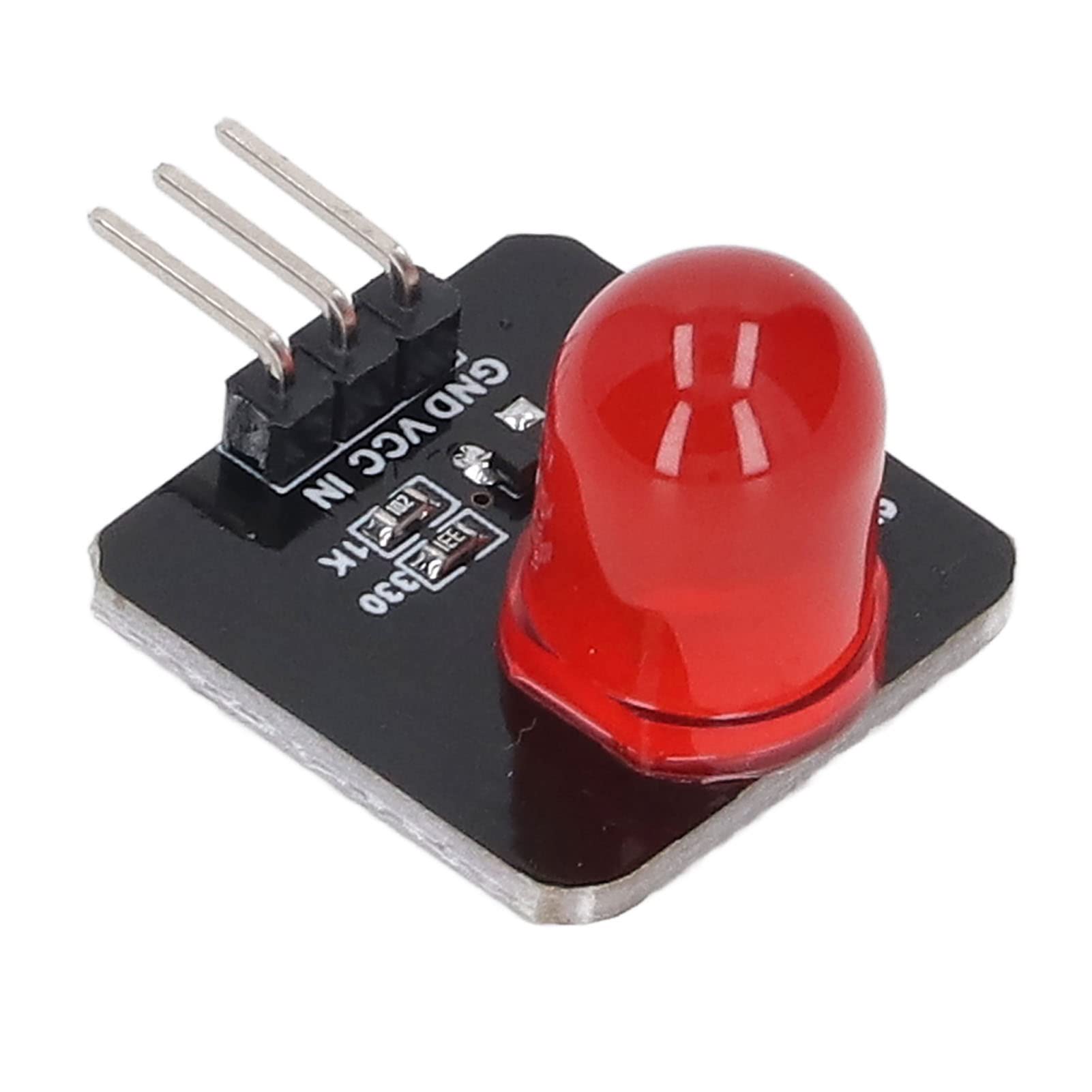 LED Module, Chip Bulb Digital TTL 10Pcs 10mm Wide Application for Indicator Lights (MRB050A Red)