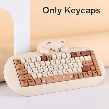 YUNZII 春のお茶 キーキャップセット 145キーキャップ PBTキーキャッ Amazon.com: YUNZII Spring Tea Dye Sub PBT Keycaps,145 Full