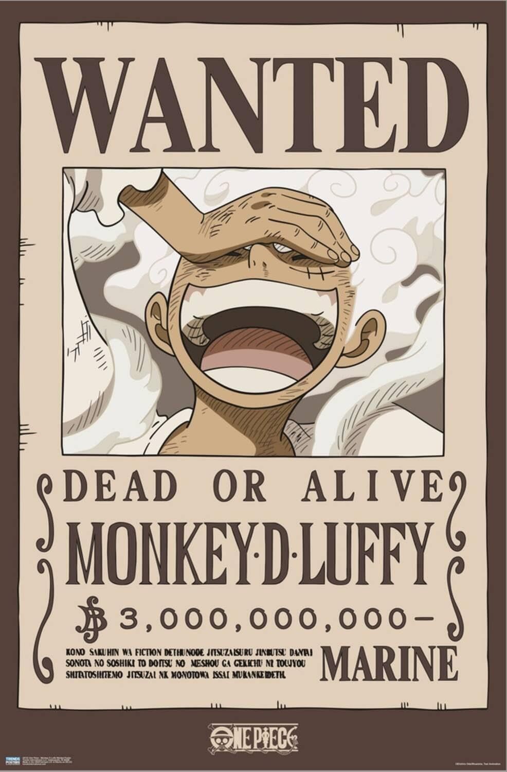 ONE PIECE 展限定 トランプ WANTED POSTER Ver. Amazon.com: Trends International One Piece - Monkey D Luffy Wanted