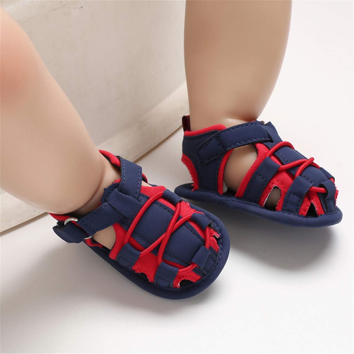  | COSANKIM Infant Baby Boys Girls Summer Sandals Non Slip Soft Sole Toddler First Walker Crib Shoes(0-18 Months) | Sandals