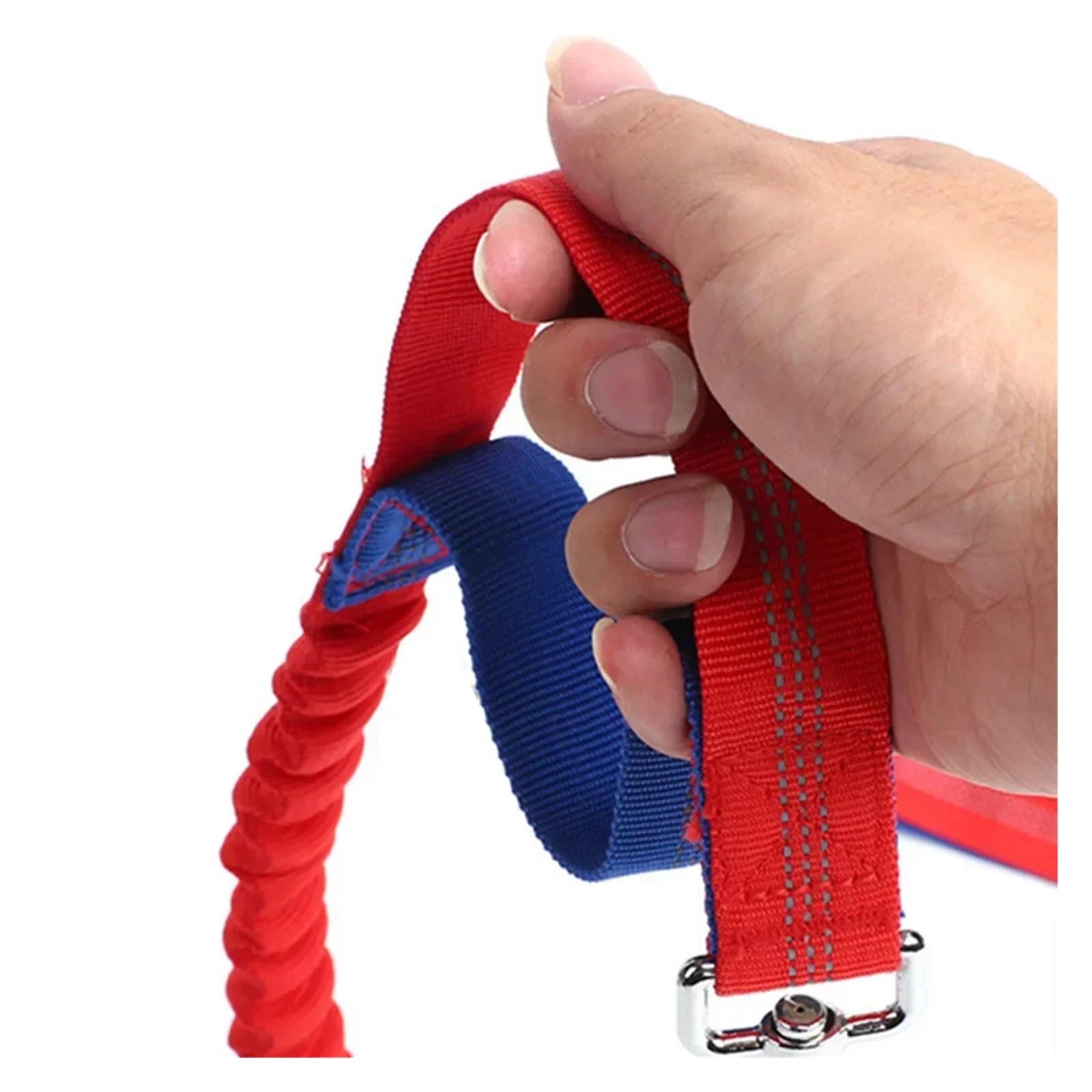 Corde de Traction élastique rétractable for Chien, Taille Mains Libres, for Grands Chiens