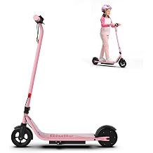 Electric Scooter for Kids, 250W Motor, 9 MPH Max Speed, LED Display, Dual Brake System, 6.5 Solid Tires, Lightweight E-Scooter for Kids Ages 6 to 14