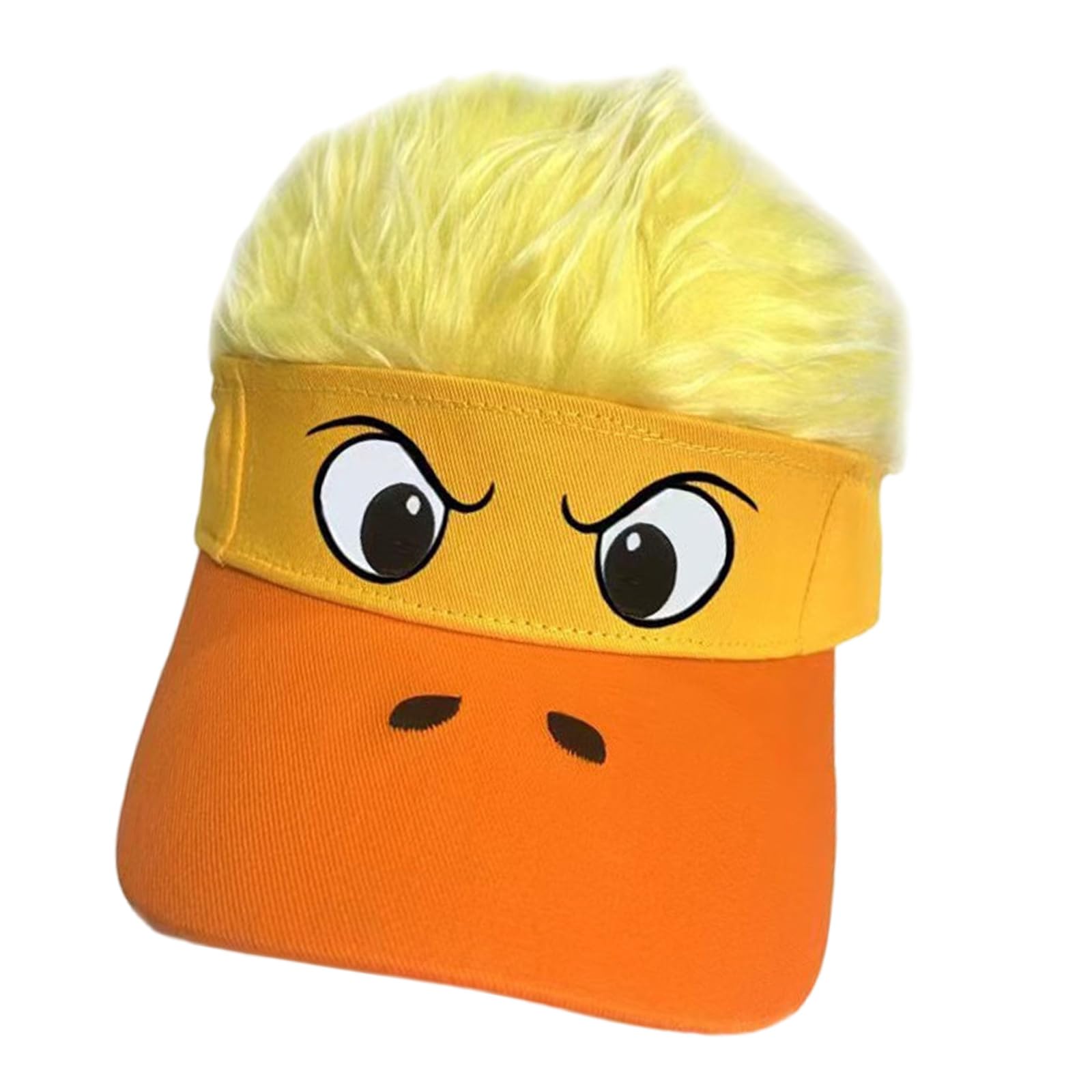 Shntig Hair Funny Wigs Baseball Cap Funny Novelty Hat For Parties Festivals And Cosplay Event Adjustable Breathable Design Music Festival Headwear