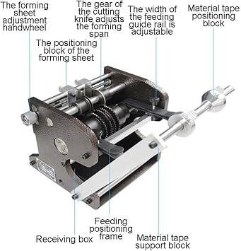 Manual Resistor Lead Forming Machinea Hand-Operated Tool for U-Bending and Cutting Taped axial Components.