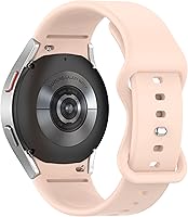 Vista 6 de Correa sin brecha compatible con Samsung Galaxy Watch 6 / Galaxy Watch 5 / Galaxy Watch 4 1.575 in 1.732 in / Galaxy Watch 4 Classic 1.654 in 1.811