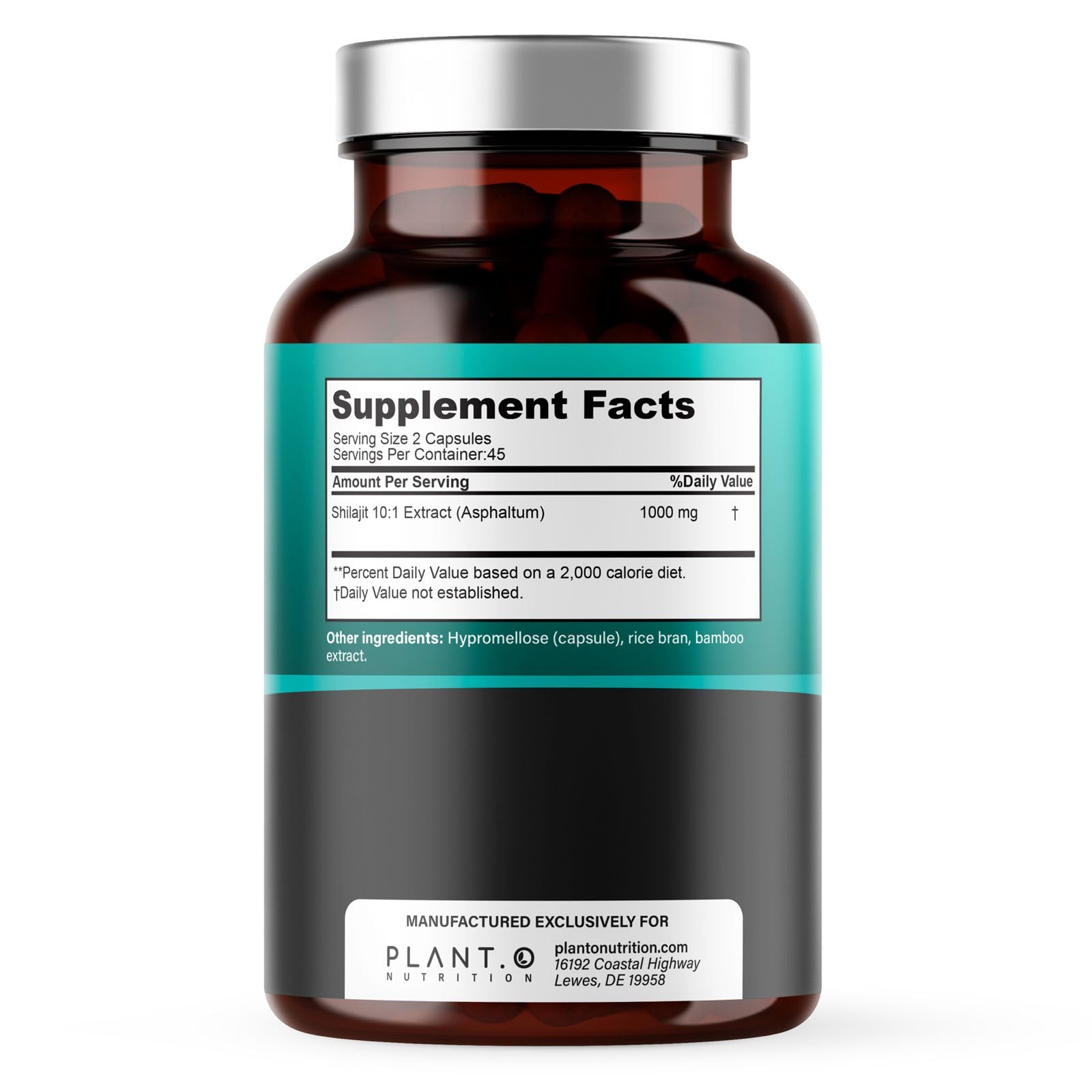 Himalayan Shilajit Capsules 1000mg, 10:1 Extract, 90 Count (45-Day Supply) — Amazon image 2