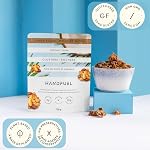 Handfuel Coconut Pecan Clusters, Hand Roasted Candied Pecans, 2g of Protein, Keto Friendly Snack, Proudly Canadian Made Plant Based Praline Pecans, Gluten Free - 120 Grams