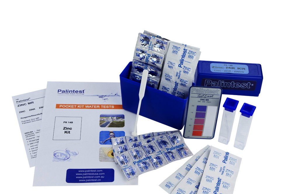 Zink, mit Reagenzien, 0 - 2 ppm