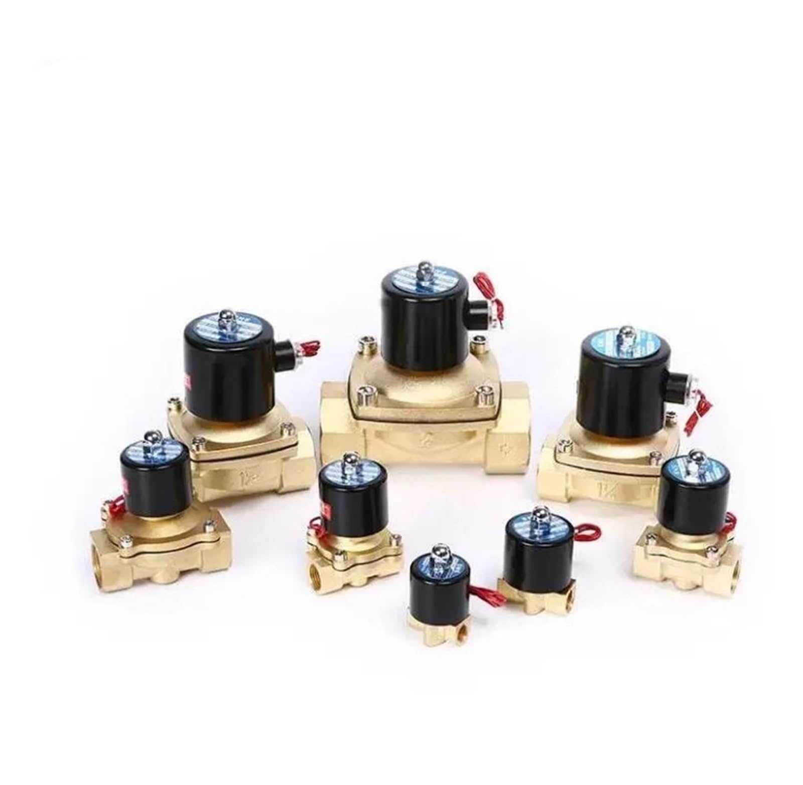 Électrovanne eau-air 2W-500-50 pour stopper les fuites de réseau AC220V