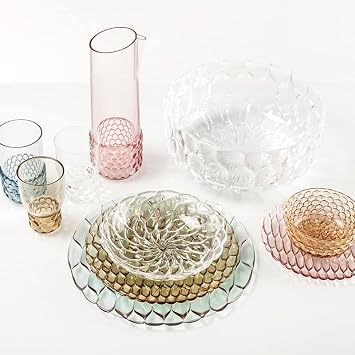 Kartell Jellies Family Tableware Blue 10x30.5x30.5 cm