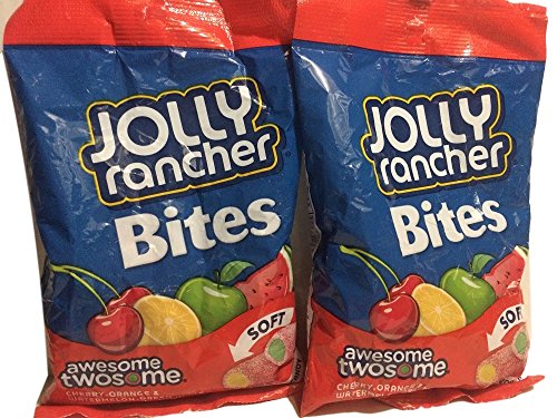 Jolly Rancher Awesome Twosome Lot de 2 sachets à mâcher 185 g