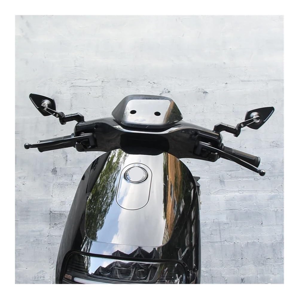 Espejos Retrovisores Para Manillar Motocicleta Cafe Racer CNC Scooter, Extremo De Manillar De 7/8" (22 Mm) Con Inserto De Extremo De Barra Estándar Retrovisor moto