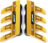 Vista 12 de SCUUBE Protector de horquilla frontal para Yamaha XJ6 XJ6N XJ6S Diversion motocicleta caída lateral protector protector de guardabarros delantero