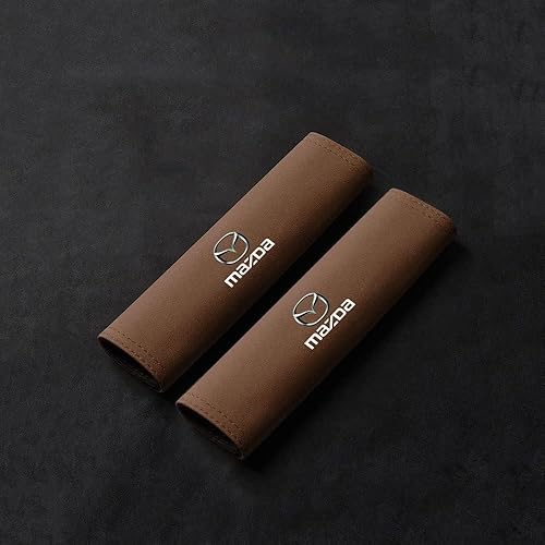 ADAGA 2pcs Car Safety Seat Belt Cover for Mazda Mazda658 CX3 CX4 CX5 CX30 CX50 Car Seat Belt Shoulder Pads Protector Covers Interior