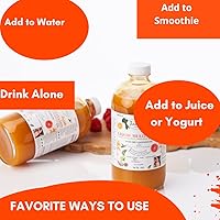 Vista 3 de Juka's Organic Co. - Multivitamínico líquido para la piel CABELLO UÑAS con zinc Biotina Baobab Vitamina A-E Minerales trazados