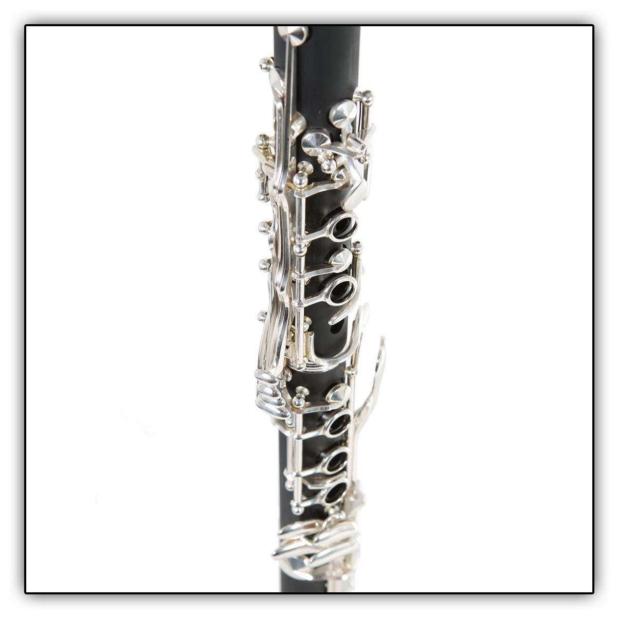 TKB-177 Clarinetto in Sib - Sistema Boehm - 17 Chiavi Argentate - 2 Bariletti - Bocchino e Custodia inclusi