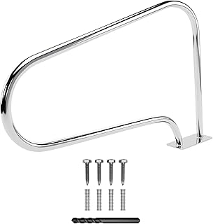 FibroPool 30" Compact Stainless Steel Handrail