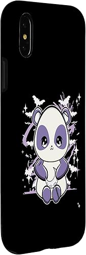 Miniatura 9 de Funda gótica con diseño de panda y luna para iPhone 11