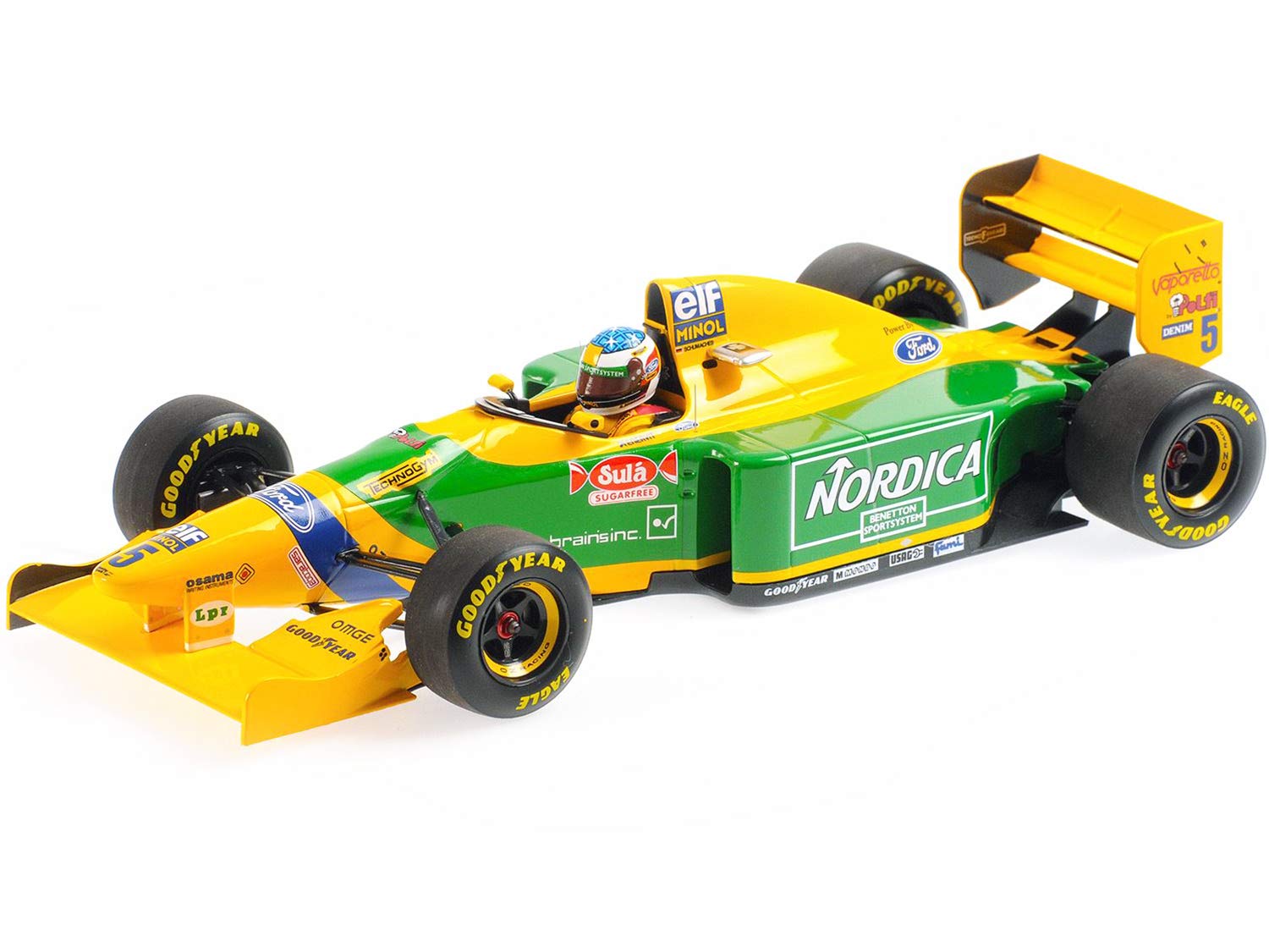 Amazon | PMA 1/18 ベネトン フォード B193B ポルトガルGP 1993