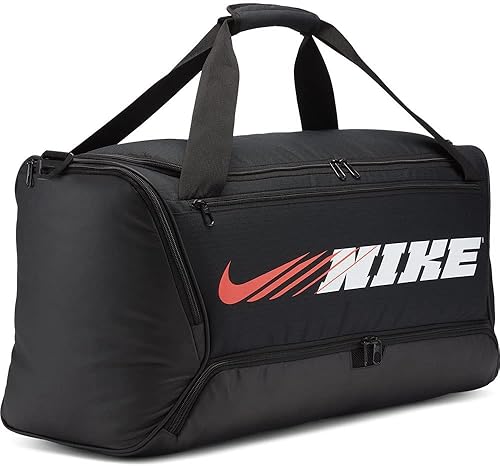 Miniatura 3 de NIKE BRASILIA TRAININGGYMVIAJE BOLSA DE DUFFEL MEDIANA NEGROBLANCOROJO CU9477 010, NegroBlancoRojo